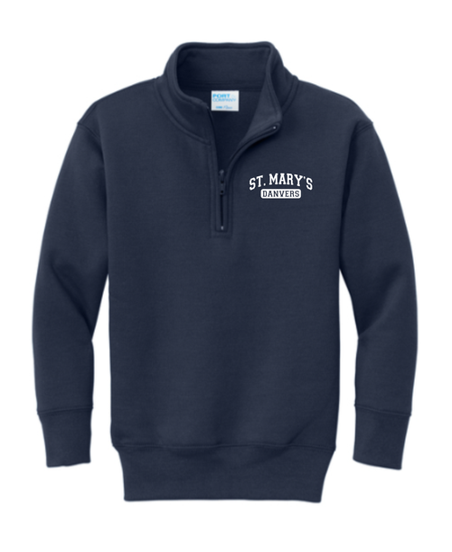 Saint Mary’s Danvers Core Fleece 1/4-Zip Pullover Sweatshirt -  Youth and Adult