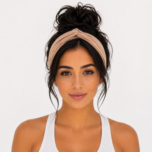 Twist Headband - Designed for everyday wear, the Twist Headband is made from a soft, breathable fabric that offers lasting comfort with a refined, effortless look.