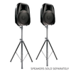 ADJ SPSX2B 2 Speaker Stands + Carrying Bag