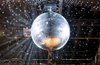 30-Inch Mirror Ball w/ Real Glass Tiles for Stunning Light Reflections