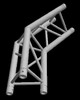 Global Truss F33 12" Triangular 2 Way 135 Degree  Corner
