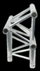 Global Truss F33 12" 3 Way Triangular Horizontal T-Junction / Apex In