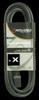 Accu Cable Black AC Grounded Extension Cord / 10 FT 16 Gauge
