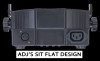 ADJ Mega Flat Pak 8 Plus 8 Light LED Par Can Lighting Package