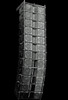 Image of a multiple stack of loudspeakers