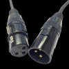 Accu Case 3' DMX Cable / 3-pin Male to 3-pin Female