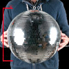 Eliminator Lighting 16" Glass Mirror Disco Ball / EM-16