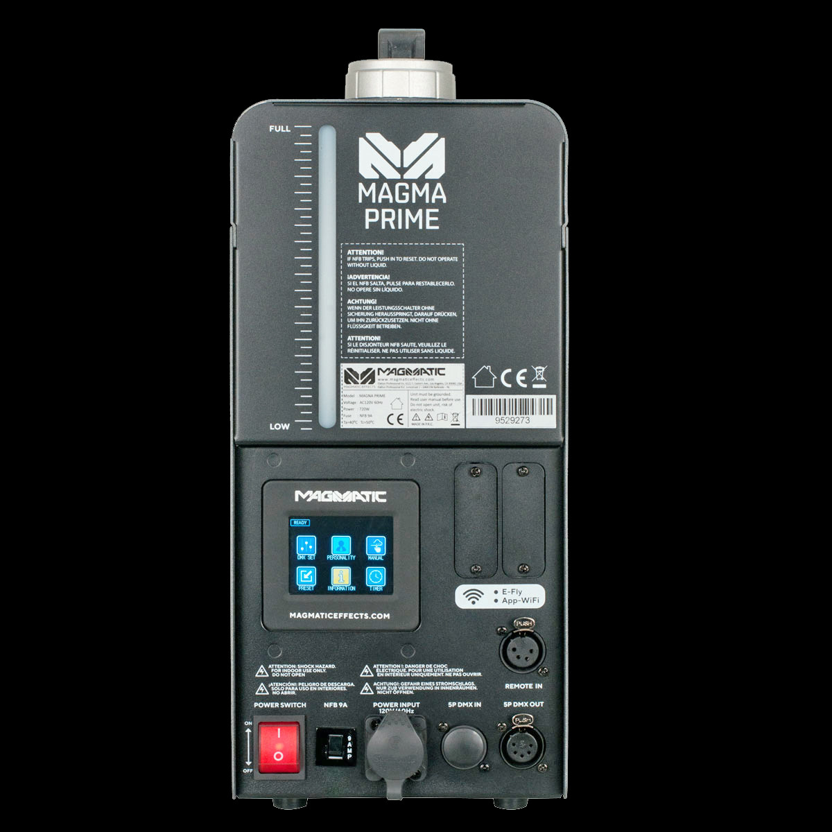 Magmatic MAGMA PRIME Advanced Water-based Haze Machine - Phantom