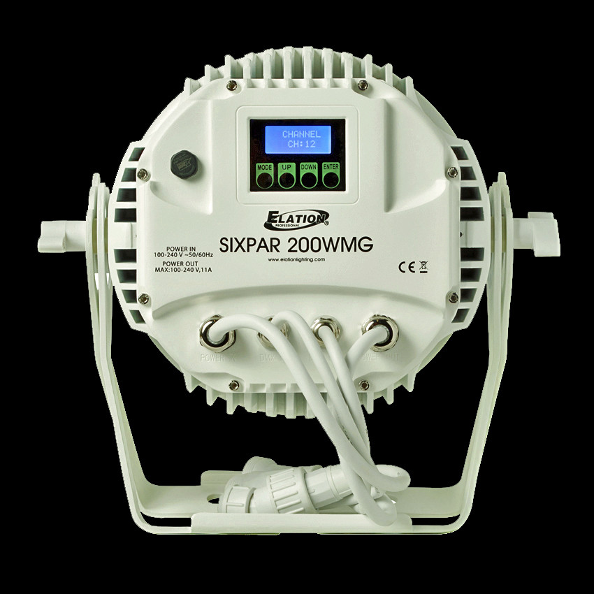 Elation SIXPAR 200WMG Marine Grade IP65 Outdoor LED Par Can Light