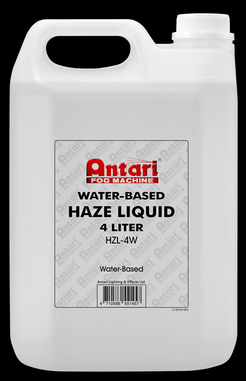 Liquide Pour Brumisateur Antari HZL-5W 5 Litres - À Base D'eau - Brume Fine Et Dense - Sans Résidu