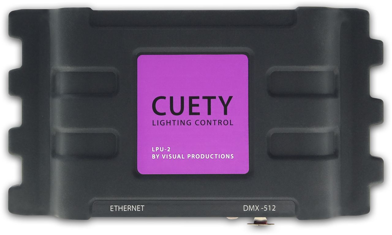 ビジュアルプロダクション CUETY LPU-2 照明コントローラー Visual Productions LPU-2 Cuety – United States