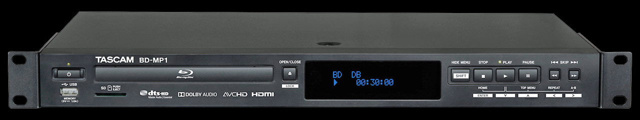 BD-MP4K  PROFESSIONAL-GRADE 4K UHD BLU-RAY PLAYER WITH SD & USB