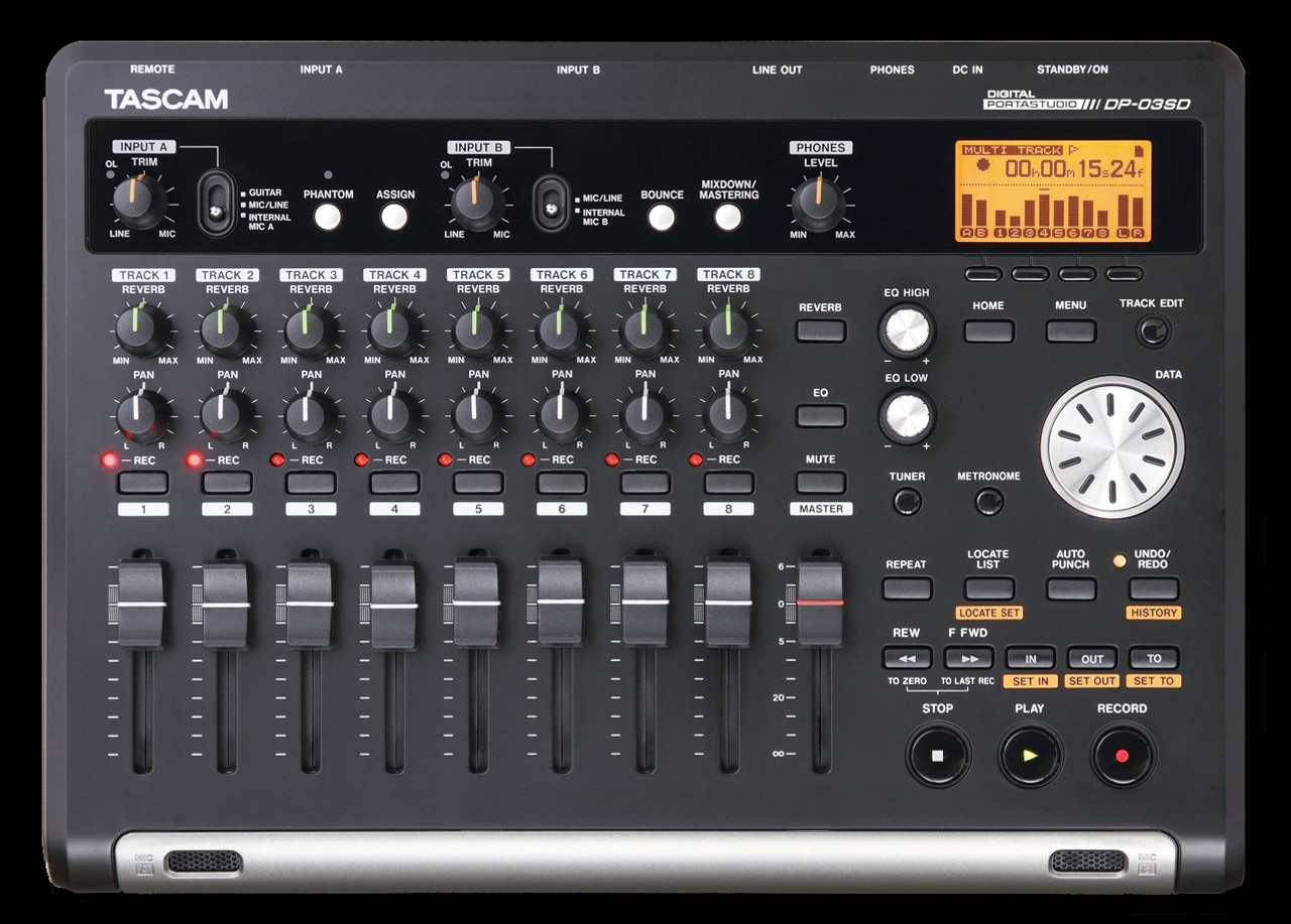 ックマイク TASCAM / DP-03SD 8トラック SD/SDHC MTR 【福岡パルコ店