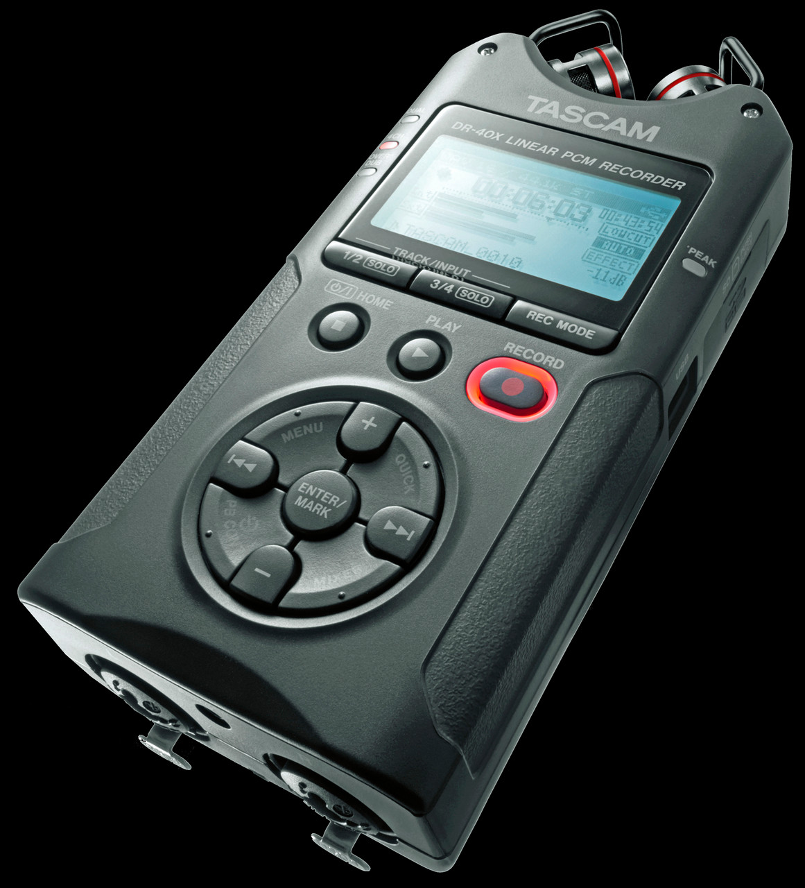 TASCAM DR-40X Four Track Digital Audio Recorder / USB Audio