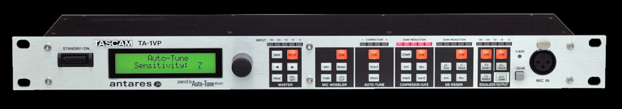 TASCAM TA-1VP Auto-Tune ケロケロボイス オートチューン TA-1VP | ANTARES AUTO-TUNE VOCAL PROCESSOR & MIC PREAMP