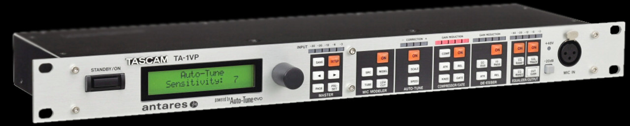 TASCAM TA-1VP Antares Auto-Tune Vocal Processor - Phantom