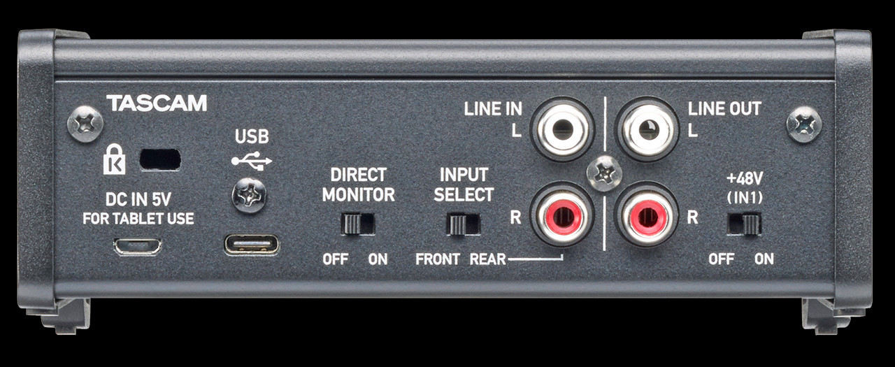 TASCAM US-1x2HR High Resolution Versatile USB Audio