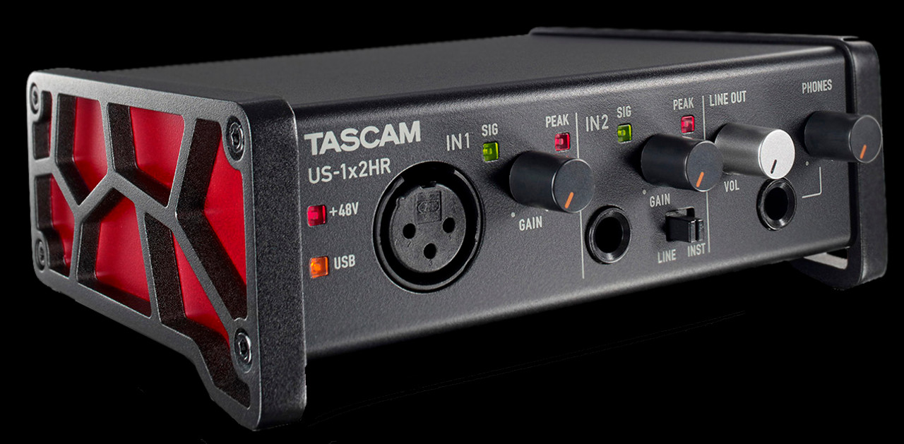 在庫通販TASCAM US-1x2HR USB オーディオ インターフェース PCケーブル・コネクタ
