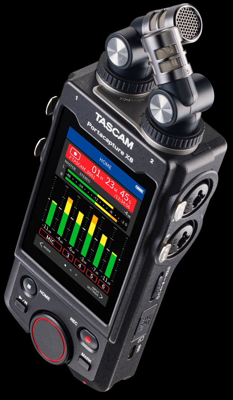 TASCAM Portacapture X8 High Resolution Adaptive Multi