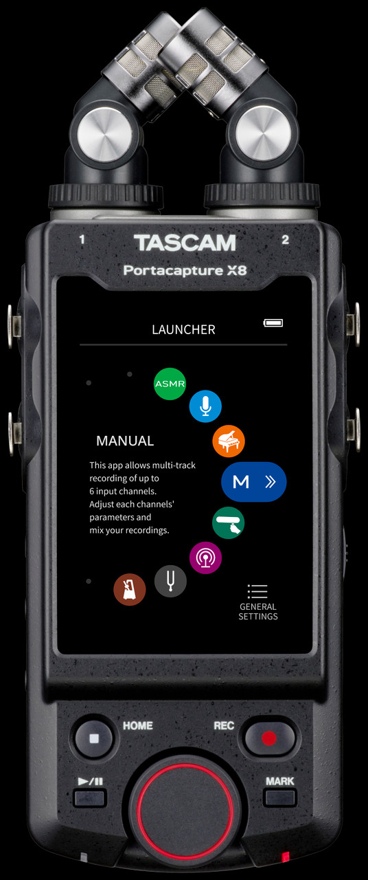 TASCAM Portacapture X8 High Resolution Adaptive Multi