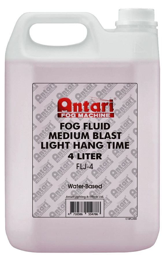 Antari FLJ Medium Density Fog Fluid w/ Short Hang Time Phantom