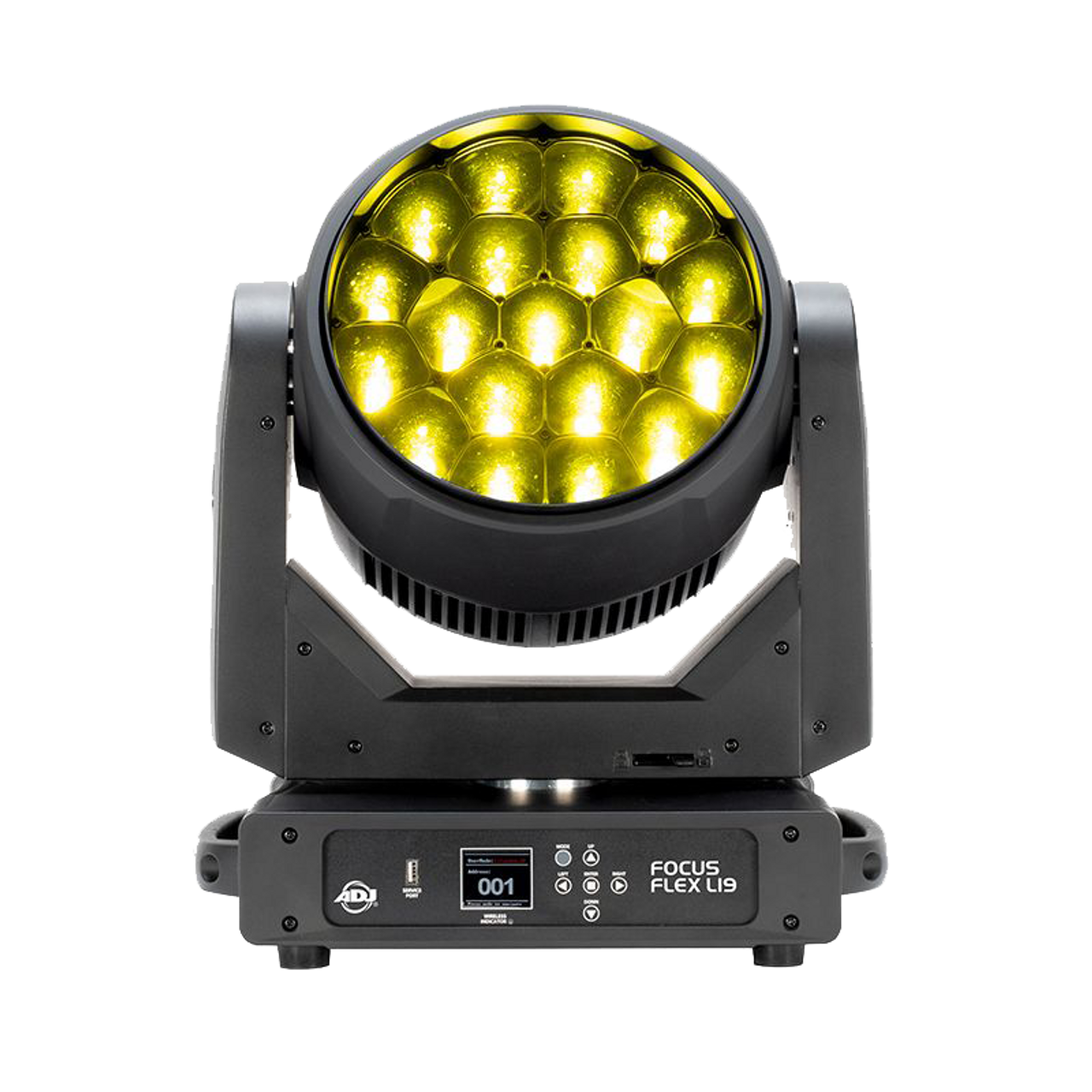 ADJ Focus Flex L19 40-Watt RGBL LED Wash / Beam Moving Head Light