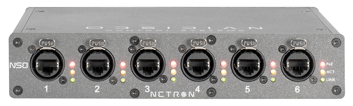 Netron NS8 - 8-Port Gigabit Network Switch / 120W PoE - Phantom