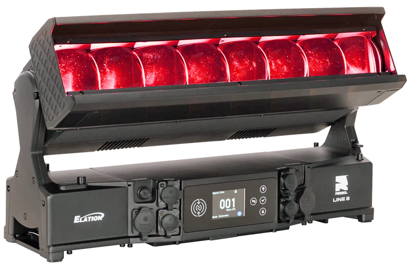 Elation REBEL LINE 8 – IP65 RGBL LED Pixel Bar w/ SparkX Beam