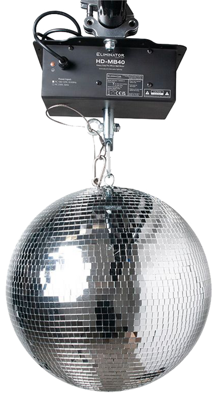 Eliminator Lighting 12 Mirror Disco Ball / EM12 - Phantom Dynamics, Nightclub Lighting