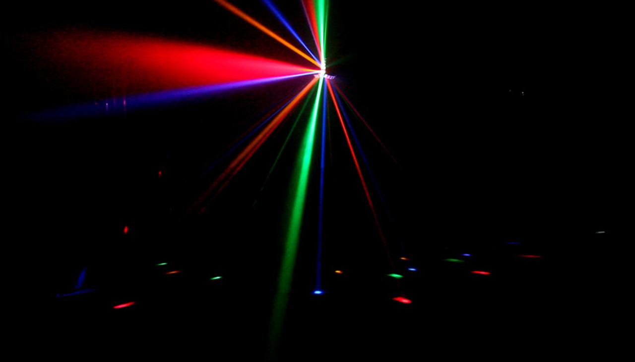 Omnisistem Apex LED Tri Wave Multi Beam DJ Light - Phantom