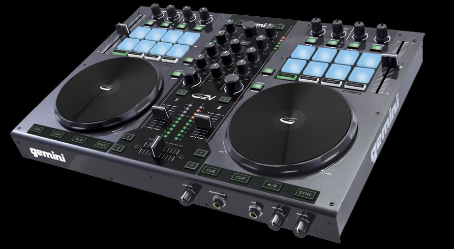 G2V: 2-Channel DJ Controller - Compact & Versatile DJ Solution