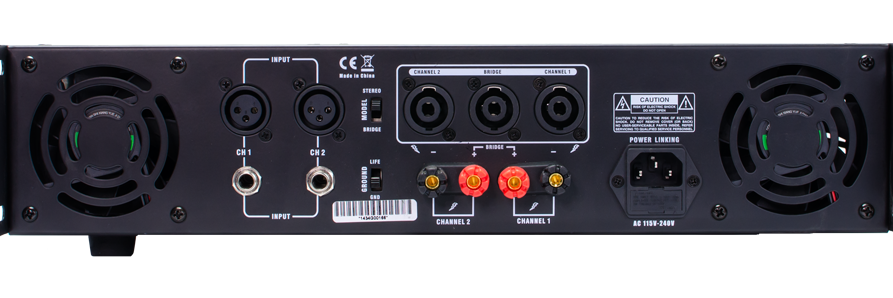 Gemini XGA-3000 / 3000W Power Amplifier - Phantom Dynamics