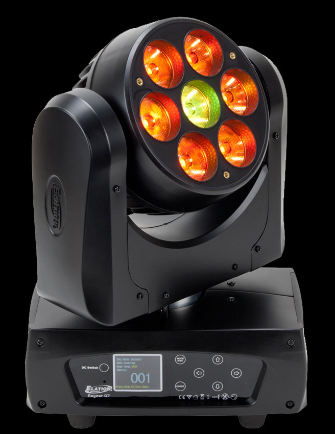 Elation Rayzor Q7 LED Moving Head Wash Light - Phantom Dynamics