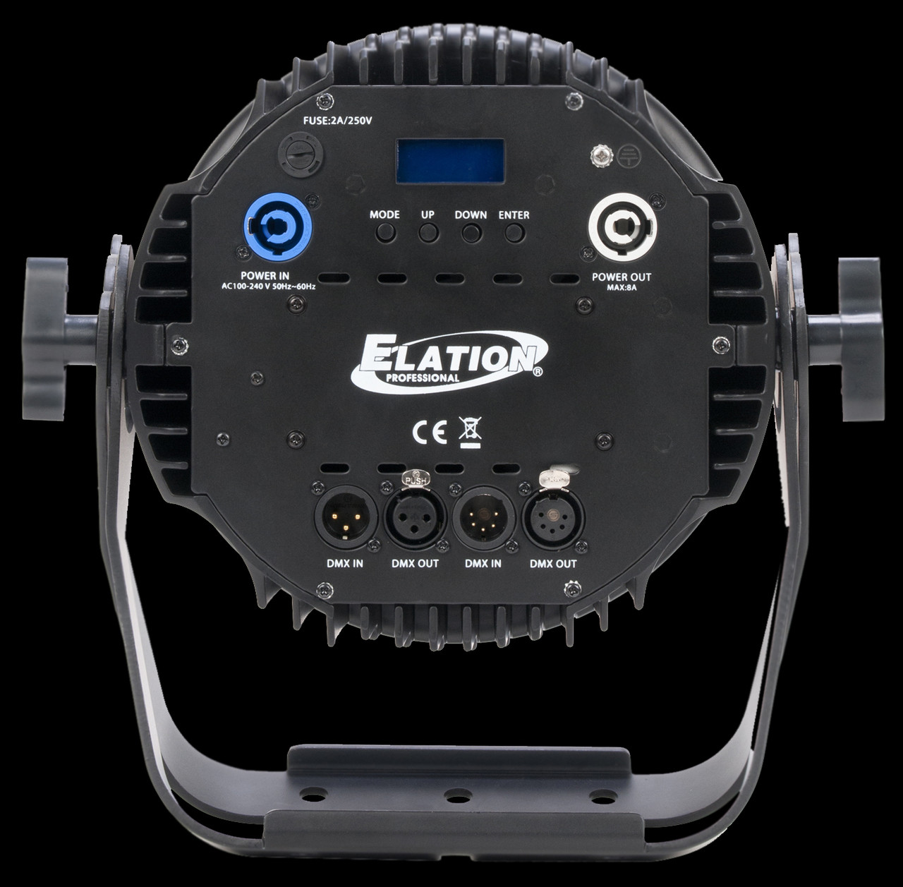 Elation SIXPAR 200 LED Stage Par Can Light / RGBAW+UV - Phantom