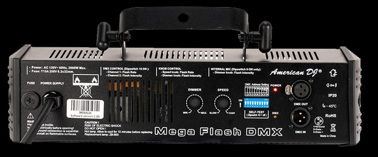 ADJ Mega Flash 800W DMX Strobe Light