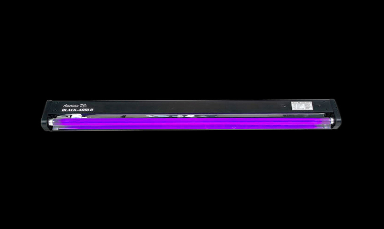 Installere Derivation Forstyrre American DJ 48" Fluorescent Black Light Fixture w/ Tube