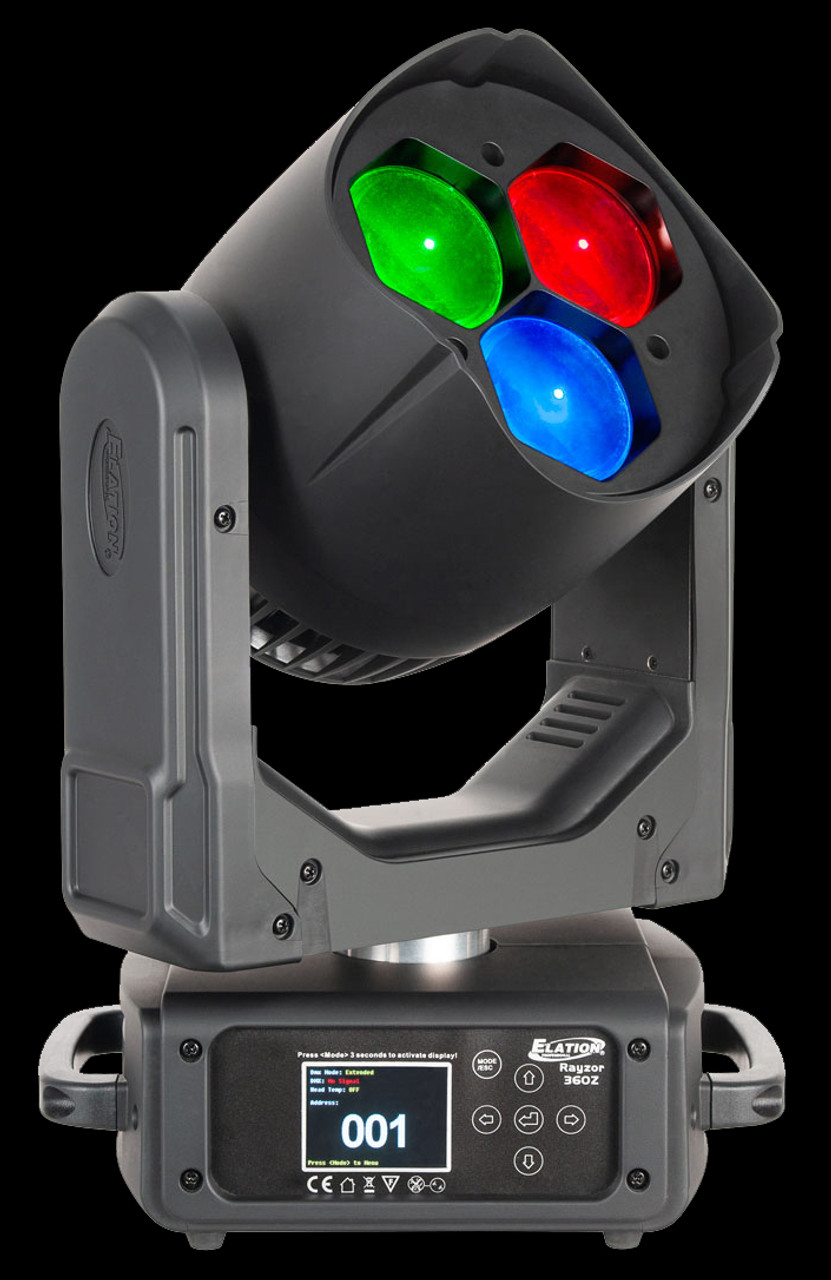 Elation RAYZOR 360Z RGBW LED Moving Head Beam Luminaire