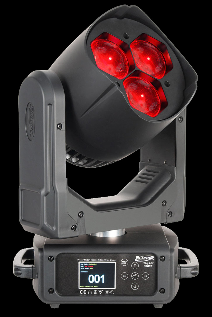 Elation RAYZOR 360Z RGBW LED Moving Head Beam Luminaire