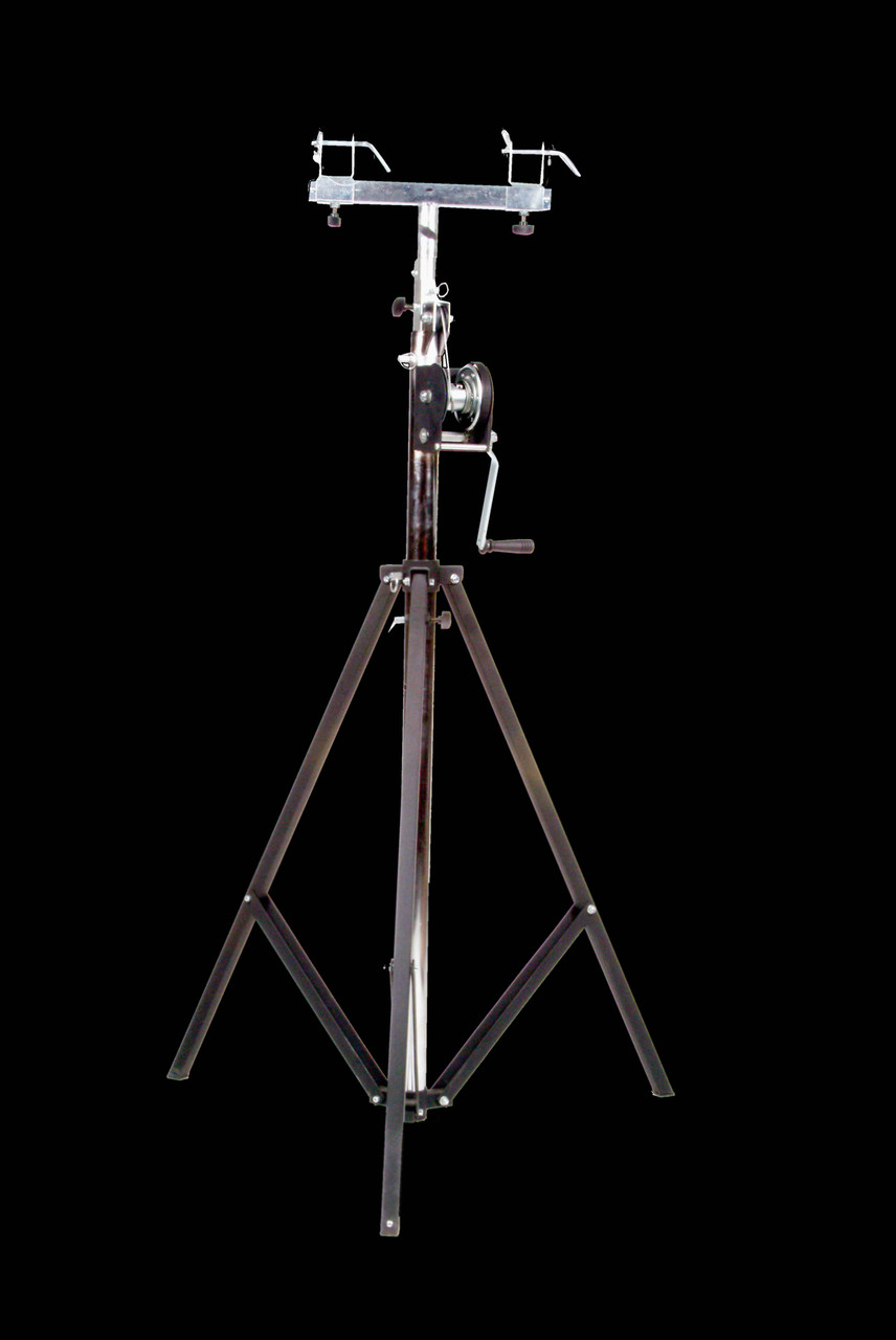 Global Truss St 132 Medium Duty Crank Stand Phantom Dynamics Nightclub Lighting Lasers Sound