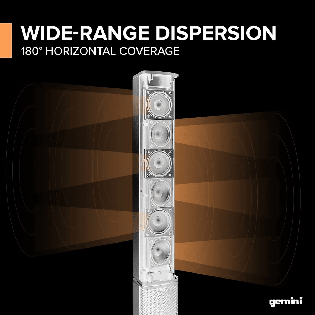 WRX-843 Modular Line Array + Live Event Audio + Portable PA