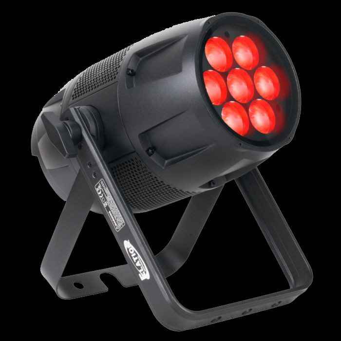 Elation Arena Zoom Q7IP RGBW LED Par Can Light / Outdoor - Phantom