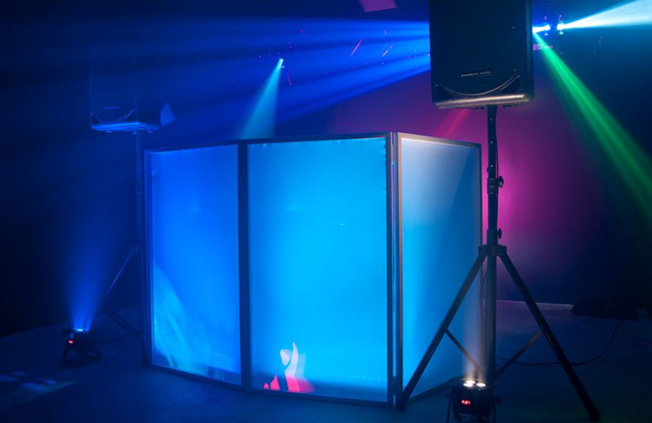 ADJ Event Facade II - DJ Equipment Conceal Screen / White