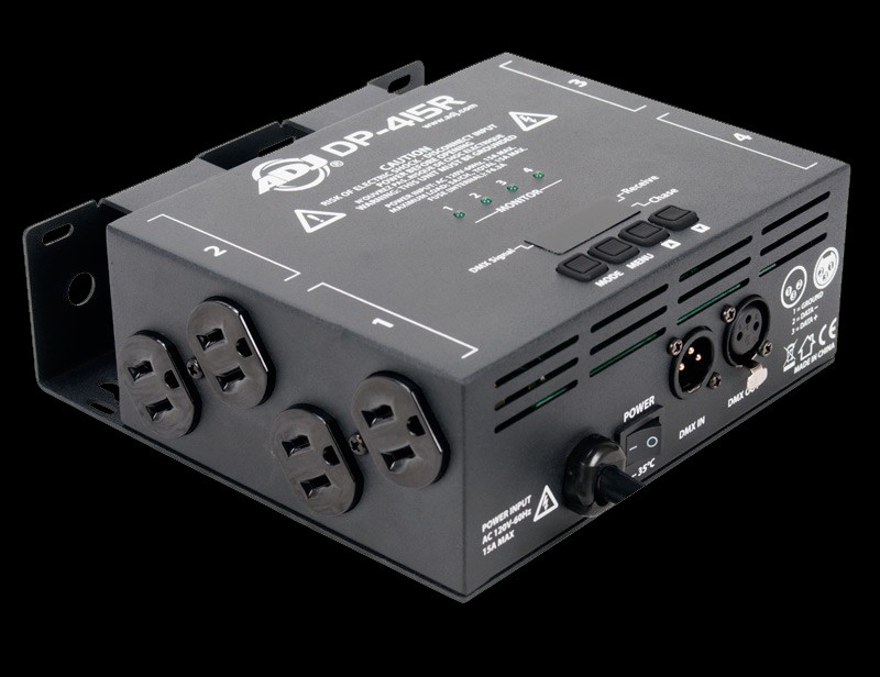 DP‑415R – 4‑Channel DMX Dimmer/Switch Pack - Phantom Dynamics