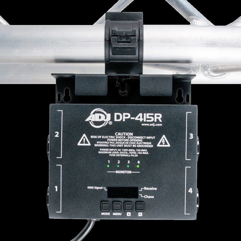 DP‑415R – 4‑Channel DMX Dimmer/Switch Pack - Phantom Dynamics