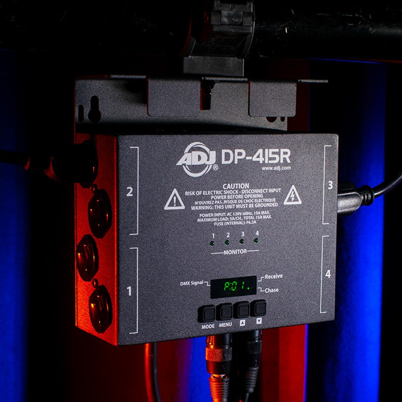 DP‑415R – 4‑Channel DMX Dimmer/Switch Pack - Phantom