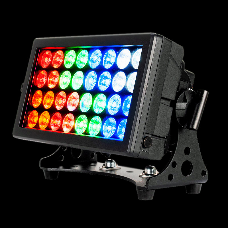 32 HEX Panel IP – IP65-Rated RGBAW+UV LED Wash/Blinder/Strobe