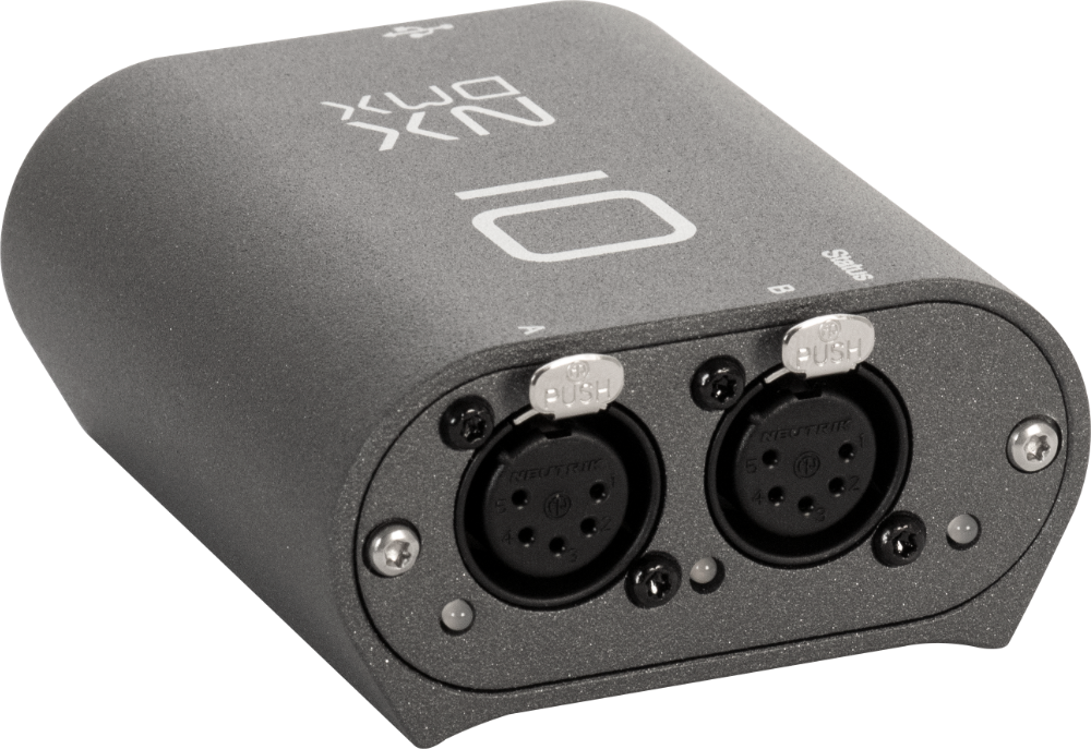 Obsidian NX DMX USB Powered 2 Port DMX Node - Phantom Dynamics