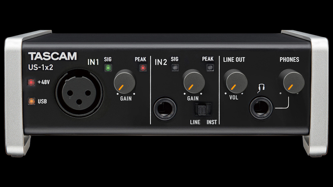 TASCAM US‐1×2 US-1x2 | USB Audio Interface | TASCAM - United States