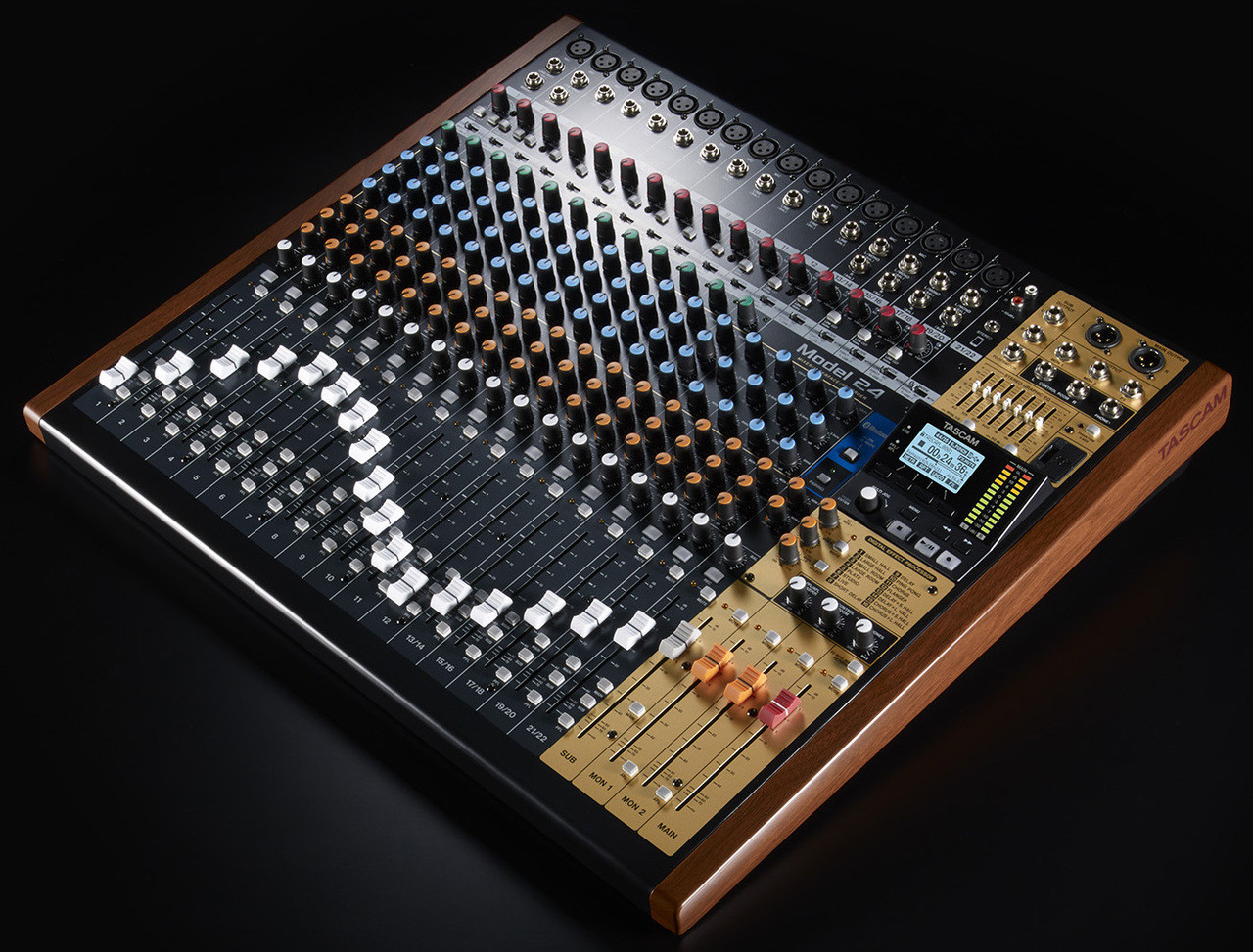 TASCAM Model 24 / 24 Channel Multitrack Recorder w/ USB Interface