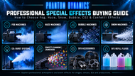 Professional Fog, Haze & Special Effects Buying Guide | Phantom Dynamics